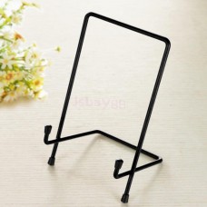 Strong Metal Display Easel Stand Bowl Plate Photo Frame Book Holder S-XL   302692098553